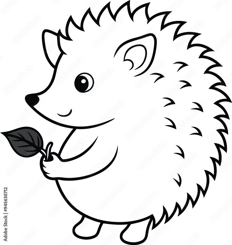 Easy coloring book featuring cute hedgehogs with minimal spikes for little artists
Easy coloring book featuring cute hedgehogs with minimal spikes for little artists