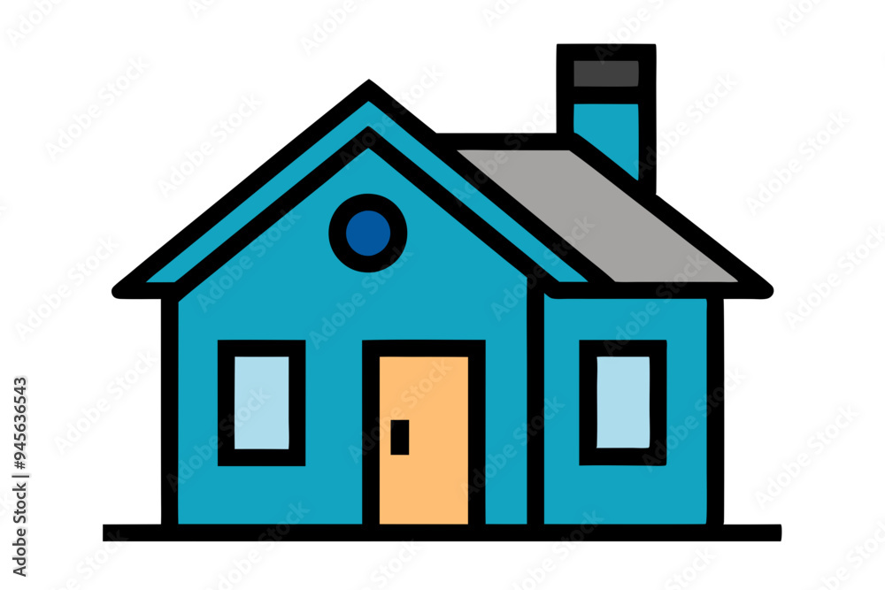 Modern House Vector Art: Ideal for Websites, Apps, and More Modern House Vector Art: Ideal for Websites, Apps, and More