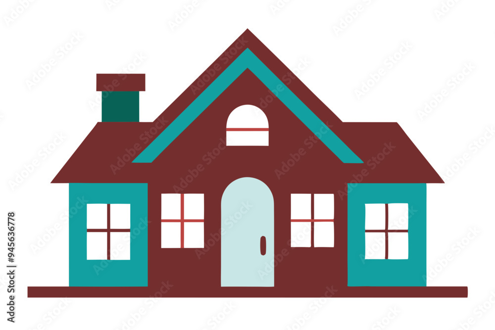 Modern House Vector Art: Ideal for Websites, Apps, and More Modern House Vector Art: Ideal for Websites, Apps, and More