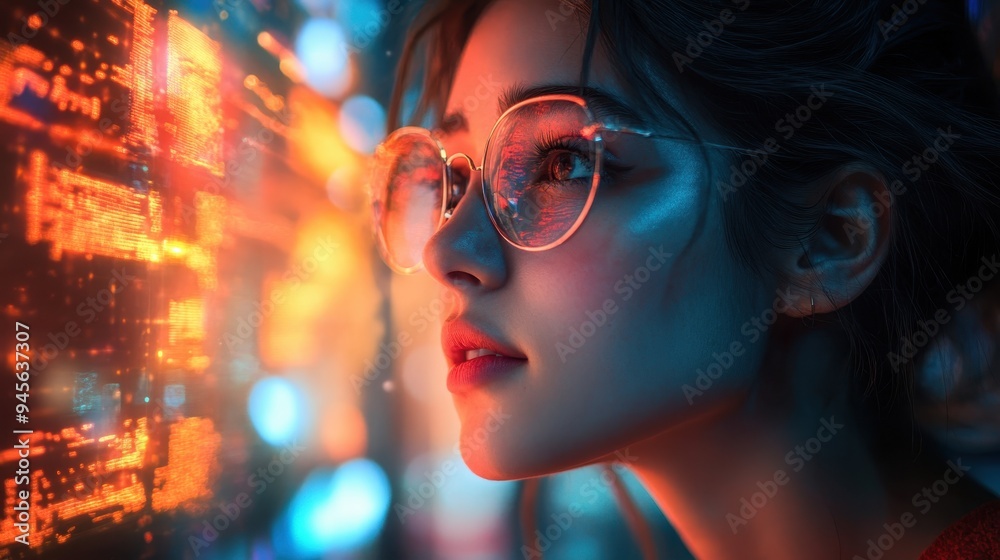 Futuristic AI-Powered Learning Platform with Dynamic Virtual Lessons