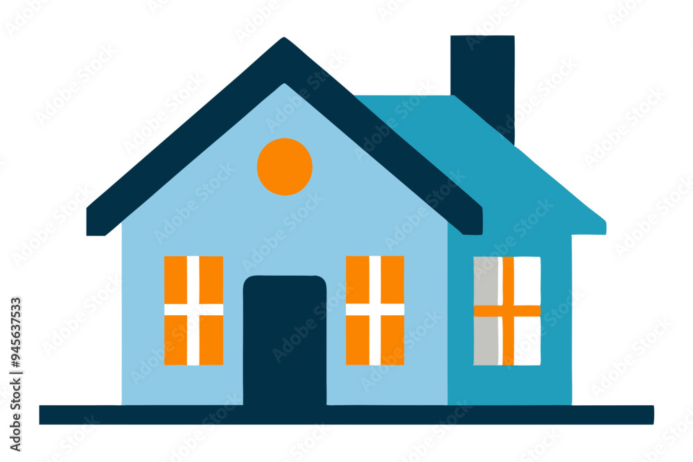 Modern House Vector Art: Ideal for Websites, Apps, and More Modern House Vector Art: Ideal for Websites, Apps, and More