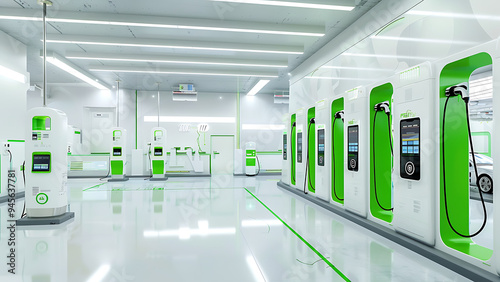 Electric vehicle charging station