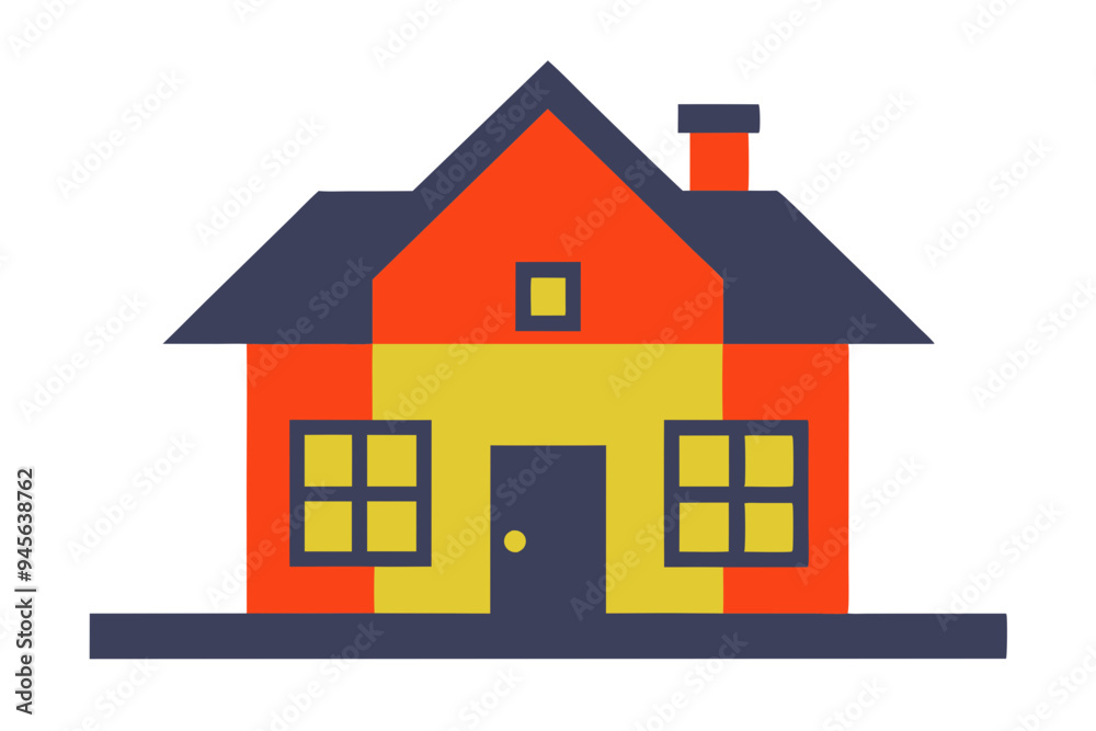 Stylish House Vector Graphics for Architecture and Home Projects Stylish House Vector Graphics for Architecture and Home Projects