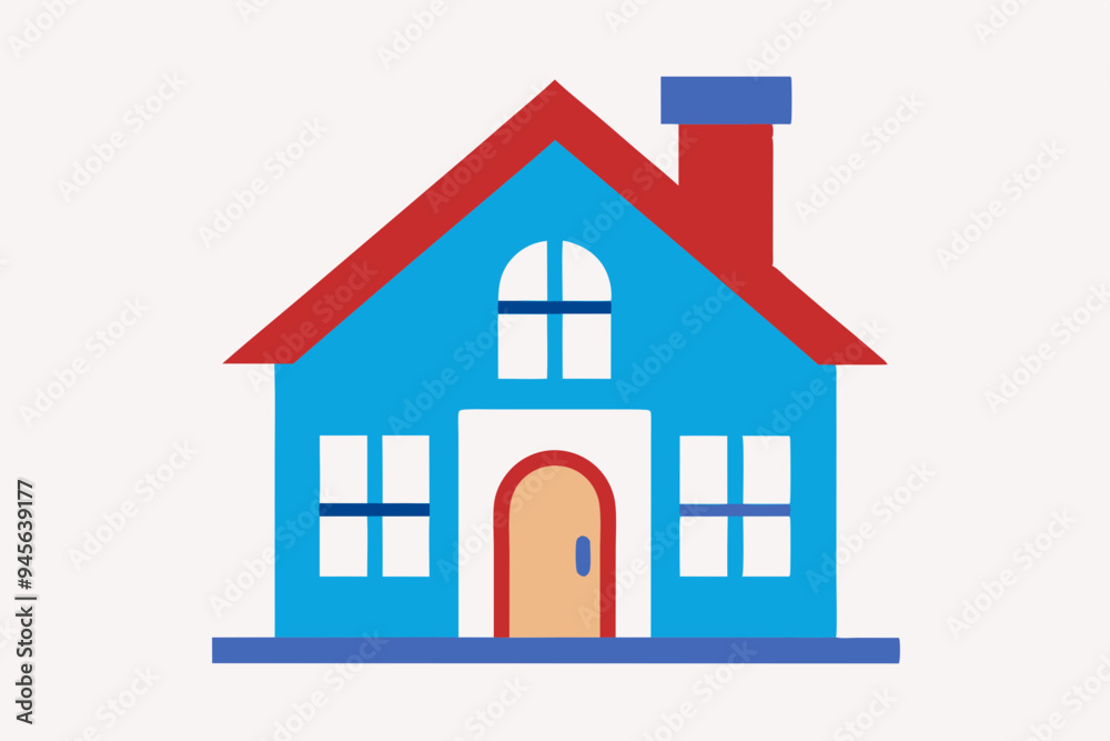 Stylish House Vector Graphics for Architecture and Home Projects Stylish House Vector Graphics for Architecture and Home Projects