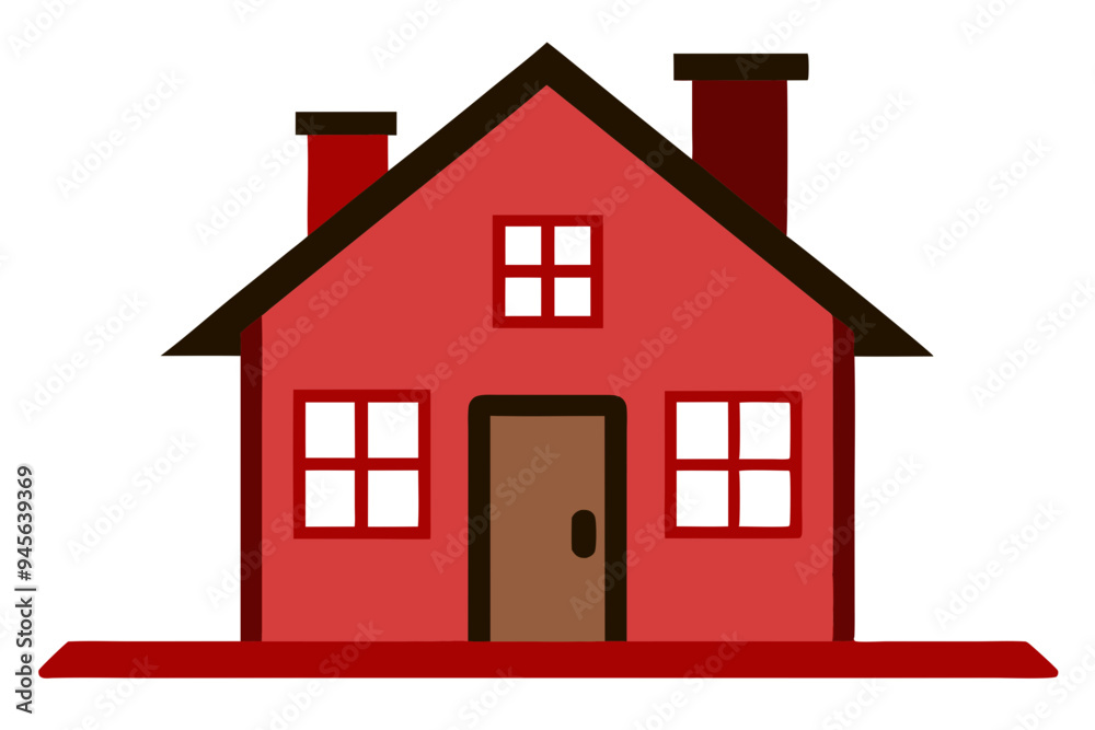 Stylish House Vector Graphics for Architecture and Home Projects Stylish House Vector Graphics for Architecture and Home Projects