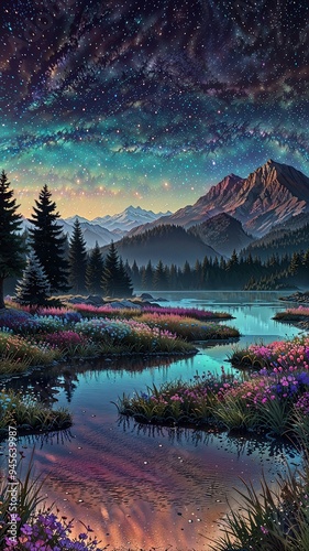 Serene Techscape