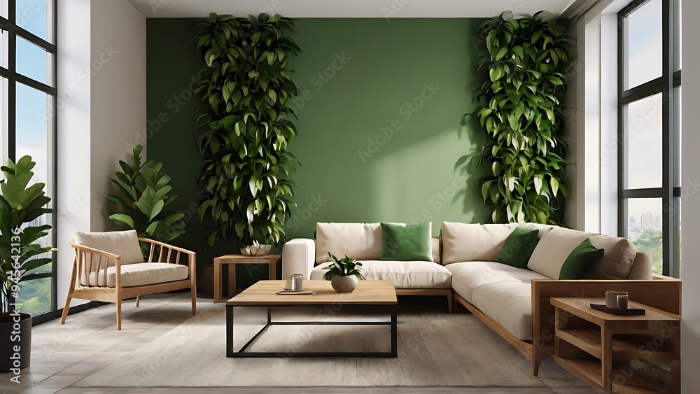 Obraz premium modern living room