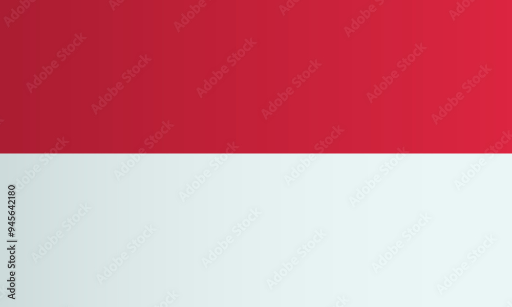 National flag of Indonesia island. Country identity National flag of Indonesia island. Country identity