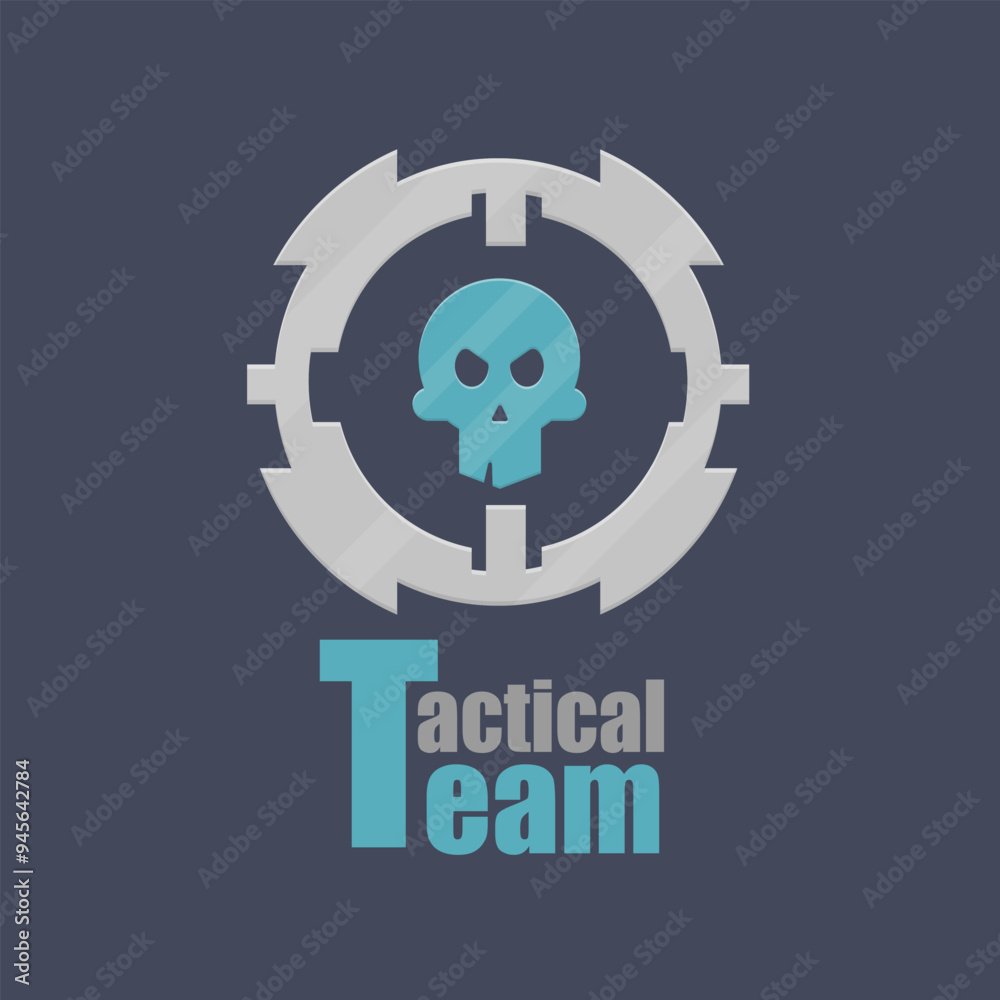 Sci Fi Futuristic Metal Circle Frame Game UI Military Logo Element Tactical Team Isolated Vector Design Sci Fi Futuristic Metal Circle Frame Game UI Military Logo Element Tactical Team Isolated Vector Design