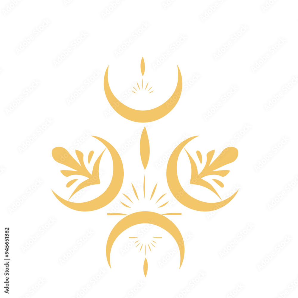 Celestial frame decoration