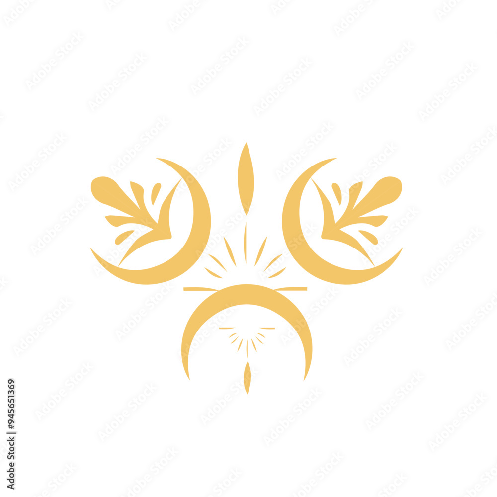 Celestial frame decoration Celestial frame decoration