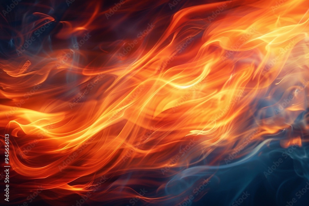 fire flames background. Fire Background-long exposure 