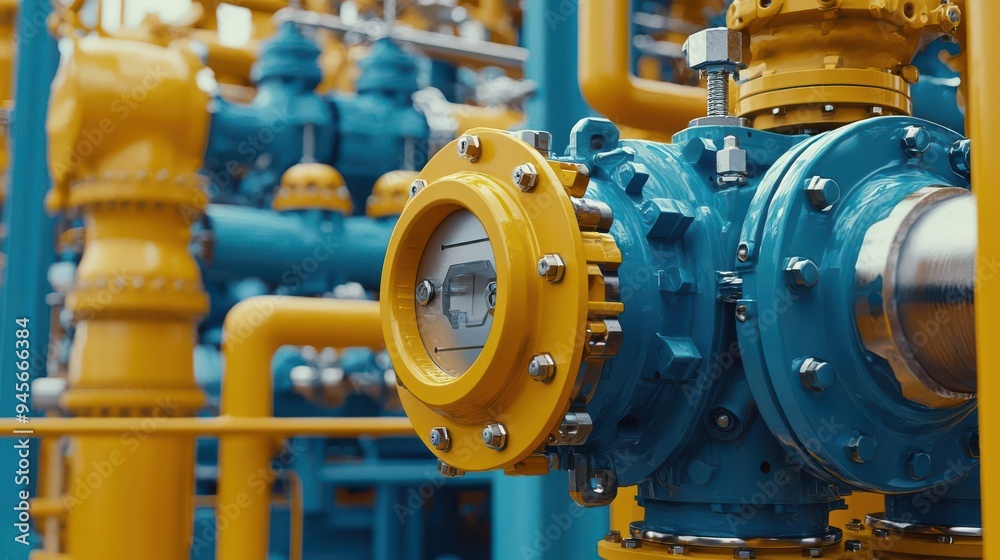 Obraz premium Lubrication systems including grease guns and oil dispensers