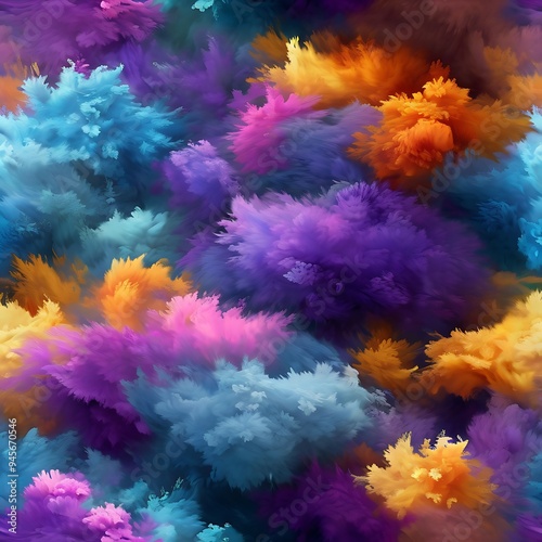 Background Hyper Realistic Colorful Beautiful Walpaper . Abastract modern Wave color. Ai Generated