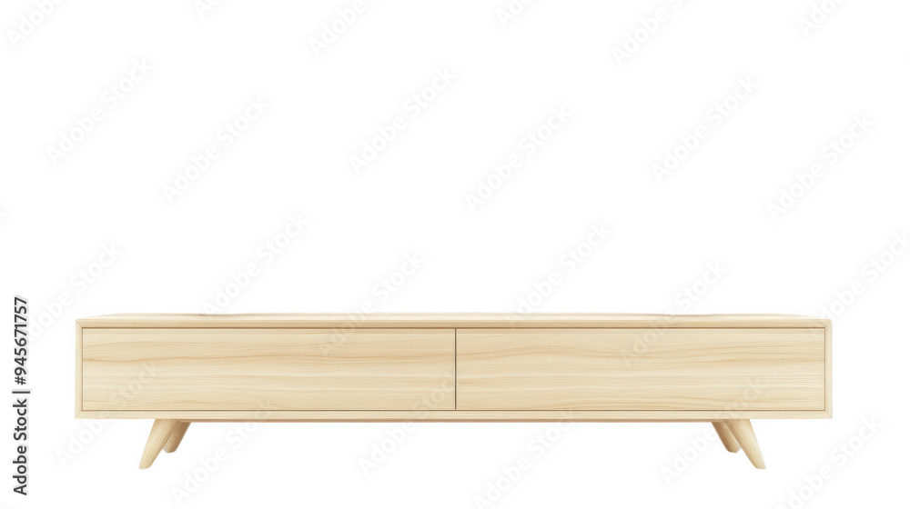 A wooden table with four drawers sits on a white background A wooden table with four drawers sits on a white background