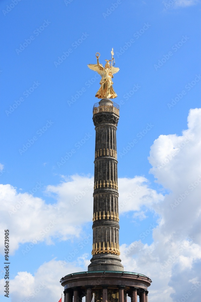 Berlin Monument - Siegessaule Victory Column Berlin Monument - Siegessaule Victory Column