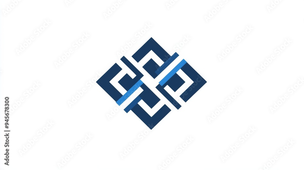 Geometric Diamond Logo Geometric Diamond Logo