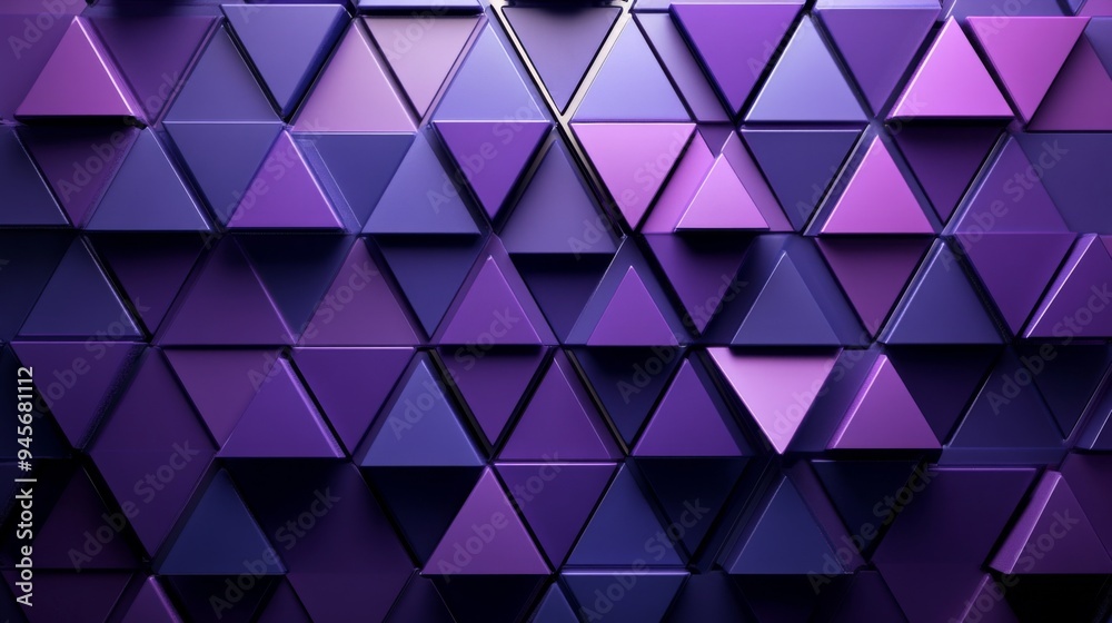 Abstract Geometric Triangle Pattern Abstract Geometric Triangle Pattern