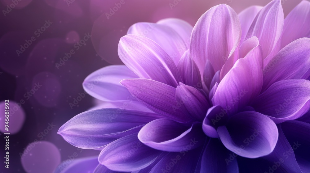 Vibrant Purple Flower Blossoms Vibrant Purple Flower Blossoms