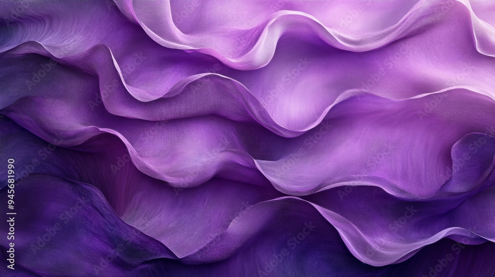 Purple Flowing Fabric Texture Purple Flowing Fabric Texture