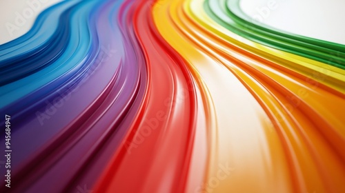 Colorful Rainbow Curves