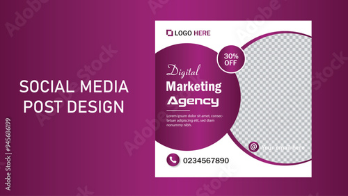 Social media post design