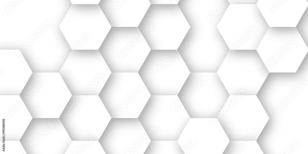 Hexagon white blank background desktop wallpaper abstract 3d vector AI format Hexagon white blank background desktop wallpaper abstract 3d vector AI format