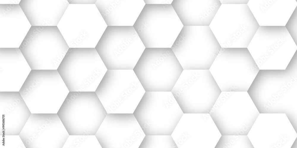 Hexagon white blank background desktop wallpaper abstract 3d vector AI format Hexagon white blank background desktop wallpaper abstract 3d vector AI format