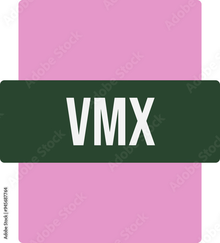 VMX ip file extension icon color fill outer flat photo