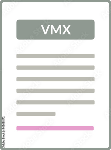 VMX Contract document icon photo