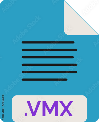 VMX File icon minimal photo