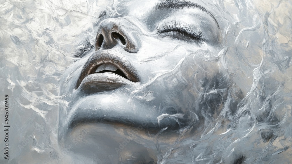Abstract Dreamy Portrait Abstract Dreamy Portrait