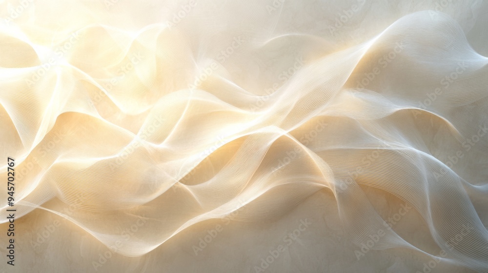 Ethereal Waves Abstract Background Ethereal Waves Abstract Background