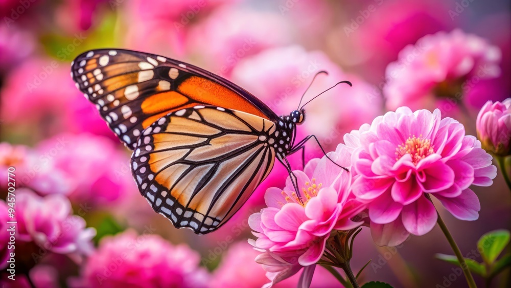 A delicate, fluttering butterfly perches on a blossoming pink flower, symbolizing the gentle, tender, and vulnerable nature of emotions and the heart. A delicate, fluttering butterfly perches on a blossoming pink flower, symbolizing the gentle, tender, and vulnerable nature of emotions and the heart.