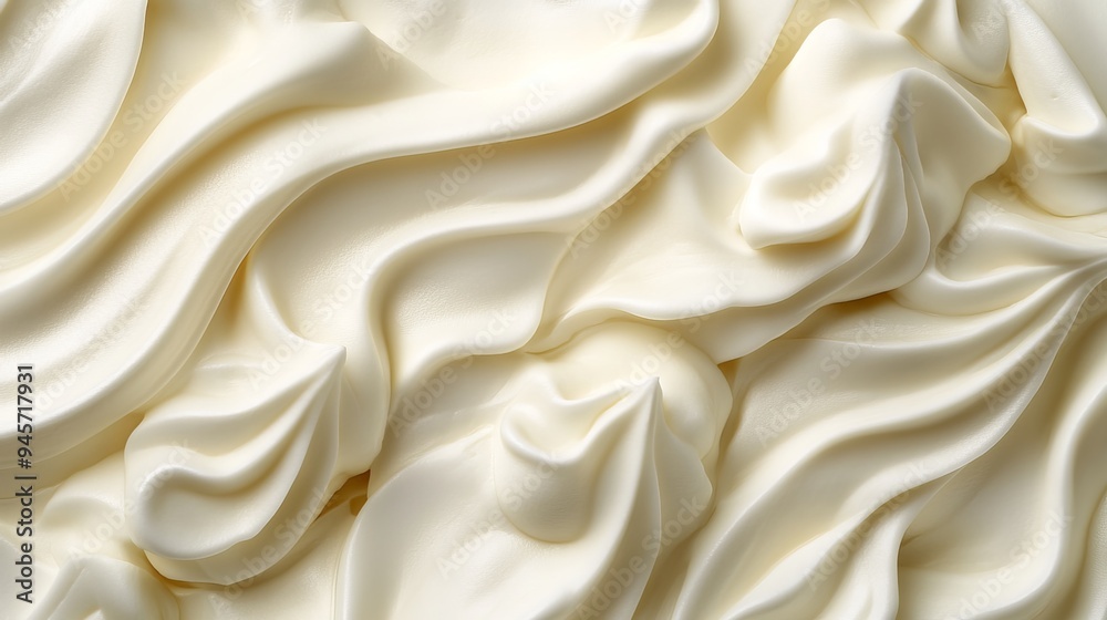 Creamy cascades resemble frothy waves, each layer as smooth as velvety yogurt. Creamy cascades resemble frothy waves, each layer as smooth as velvety yogurt.