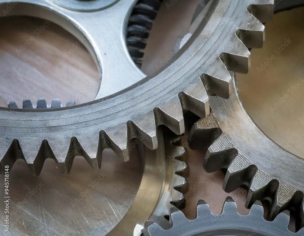 Mechanical gears interlocking, representing machinery, engineering, and mechanical systems. Mechanical gears interlocking, representing machinery, engineering, and mechanical systems.