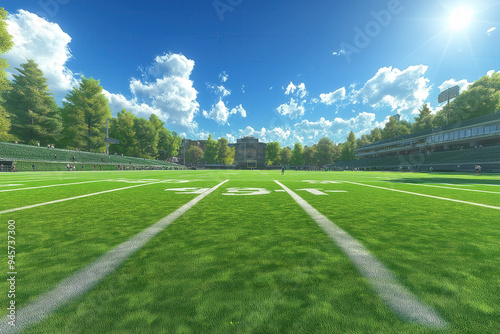 American Football Stadium Background