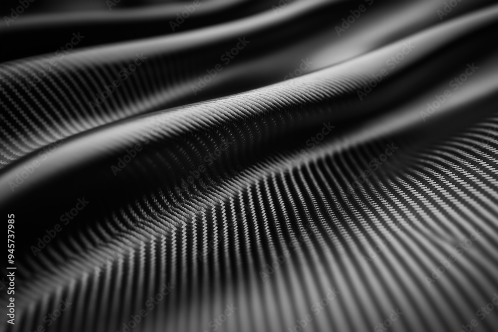 Black Carbon Fiber Background