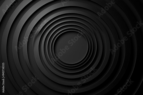 Black Radial Gradient Backg...