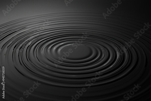 Black Radial Gradient Backg...