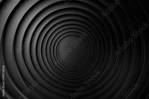 Black Radial Gradient Backg...
