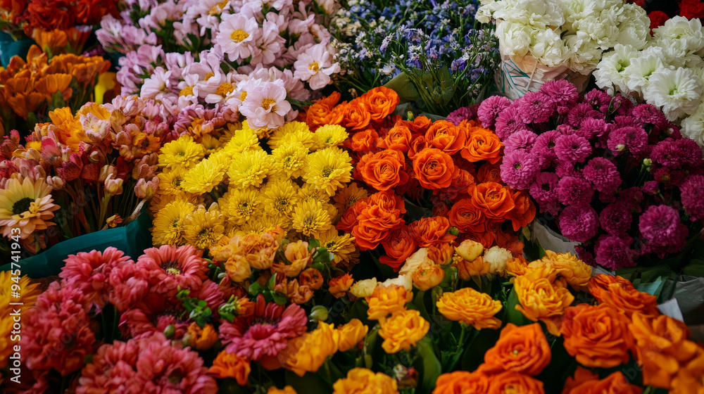 A range of flower pots of different sizes, shapes, and materials (ceramic, terracotta, metal, and glass) are displayed. They come in various colors and patterns, some with intricate designs A range of flower pots of different sizes, shapes, and materials (ceramic, terracotta, metal, and glass) are displayed. They come in various colors and patterns, some with intricate designs