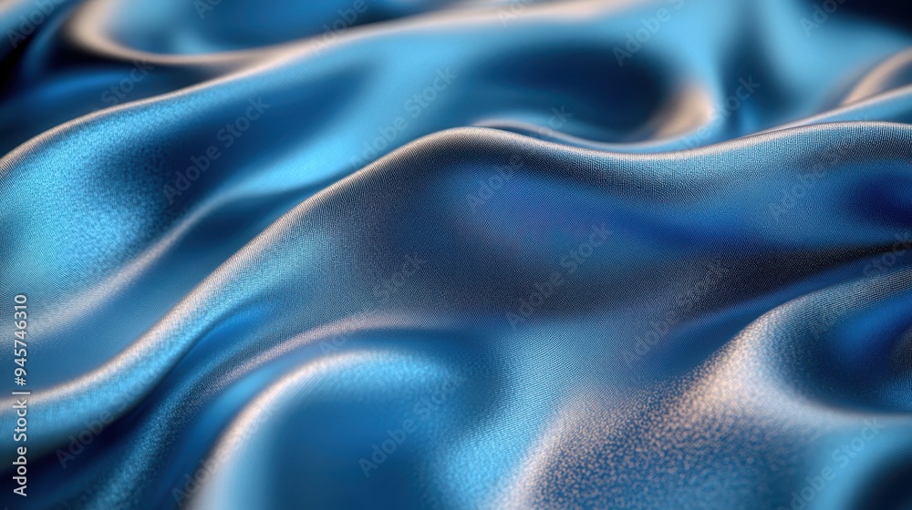 Obraz premium Elegant Silk Fabric Texture with Soft Highlights and Flowing Appearance