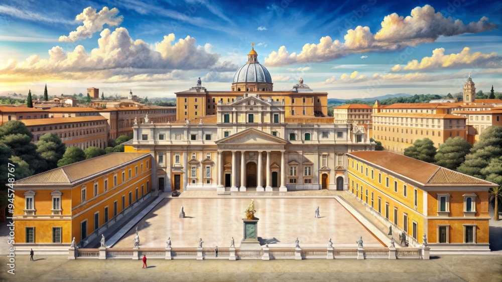 Obraz premium apostolic+palace