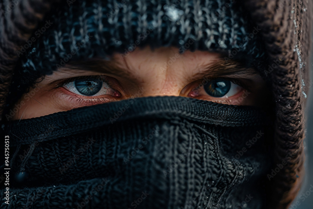 Thief in black clothes criminal action shop lifting street violence citizen robbery, Generative AI Thief in black clothes criminal action shop lifting street violence citizen robbery, Generative AI