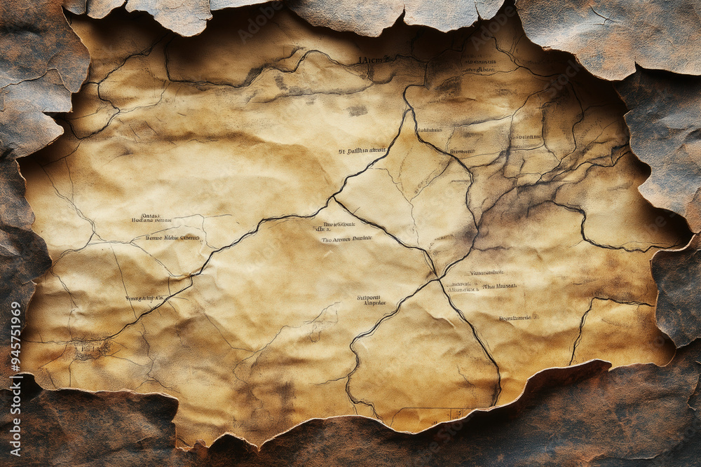Fototapeta premium Treasure Map Background