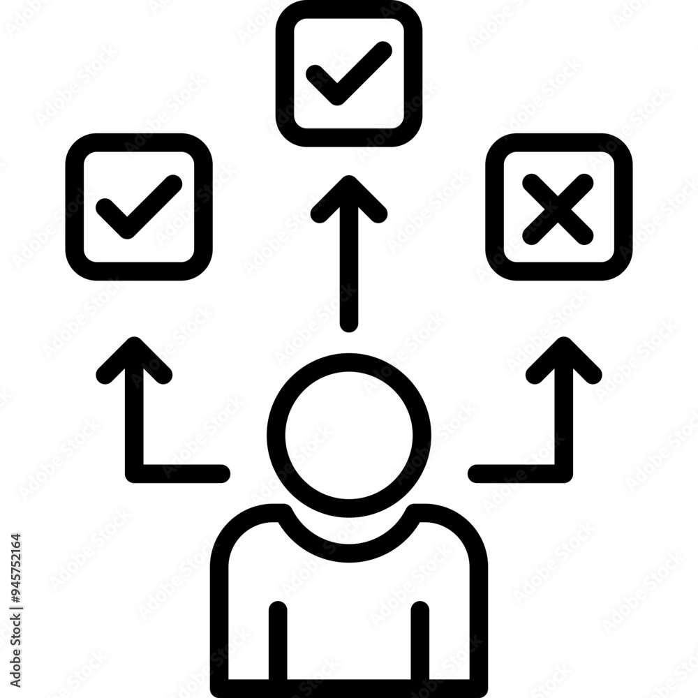 Decision choice Icon Decision choice Icon