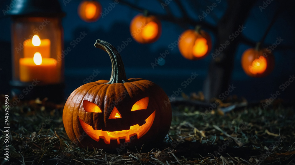 Fototapeta premium Halloween background