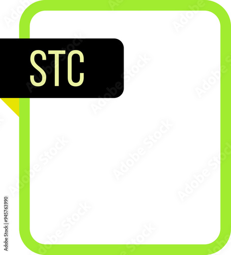 STC File rectangular icon