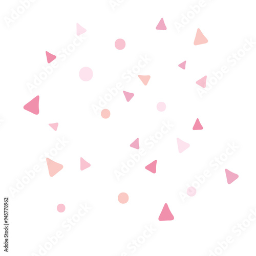 Pink decorative glitter, vector decoration for banners and cards